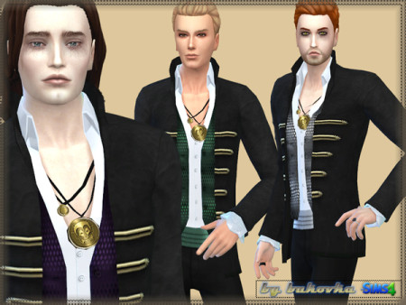 Vampire set jacket and pants at TSR » Sims 4 Updates