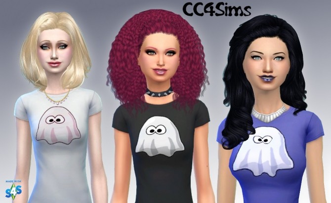 Sims 4 Fantom T Shirts by Christine at CC4Sims