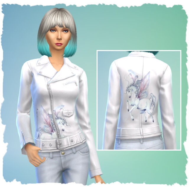 Sims 4 Leather Jacket Female CC