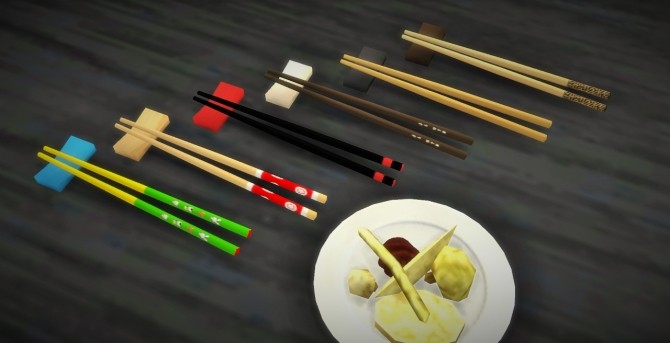 Sims 4 Chopsticks at Budgie2budgie