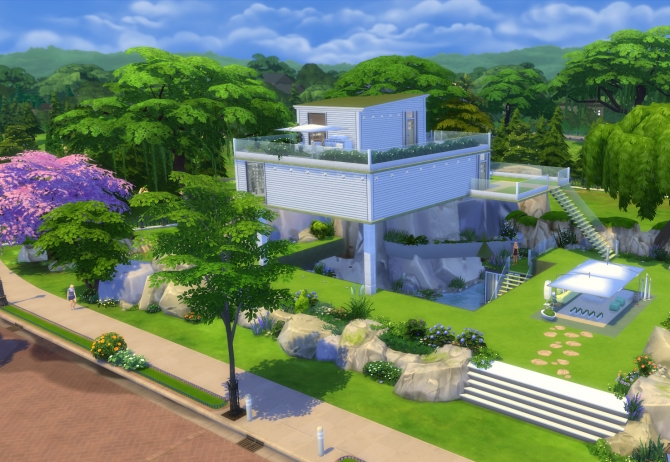 Natural Luxury Home at pqSims4 » Sims 4 Updates