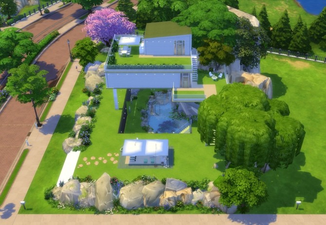 Sims 4 Natural Luxury Home at pqSims4