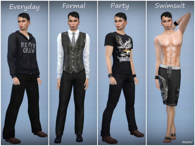 Gabriel by Mony at ARDA » Sims 4 Updates