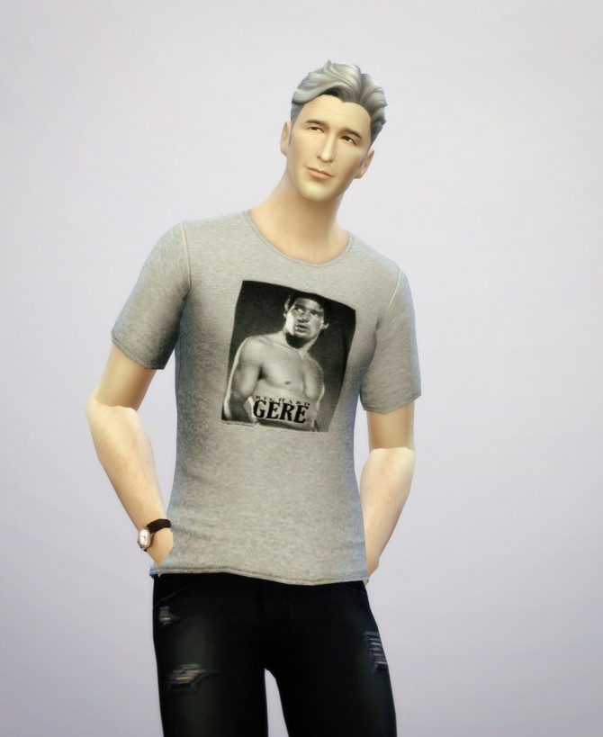 Sims 4 Richard Gere t shirt at Rusty Nail