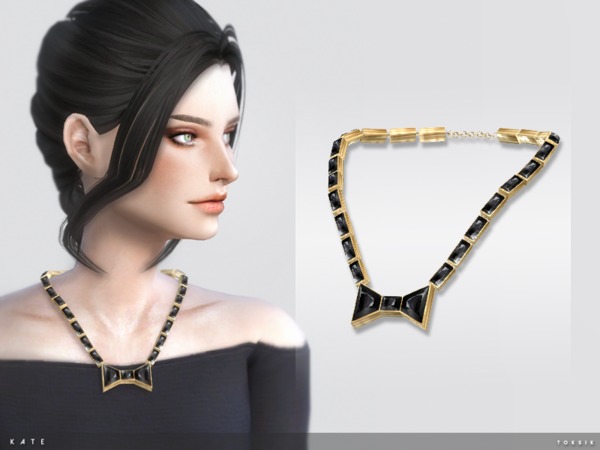 Sims 4 Kate Necklace by toksik at TSR