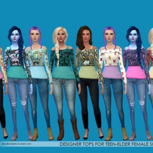 Fruity Colours dress by Zuckerschnute20 at TSR » Sims 4 Updates