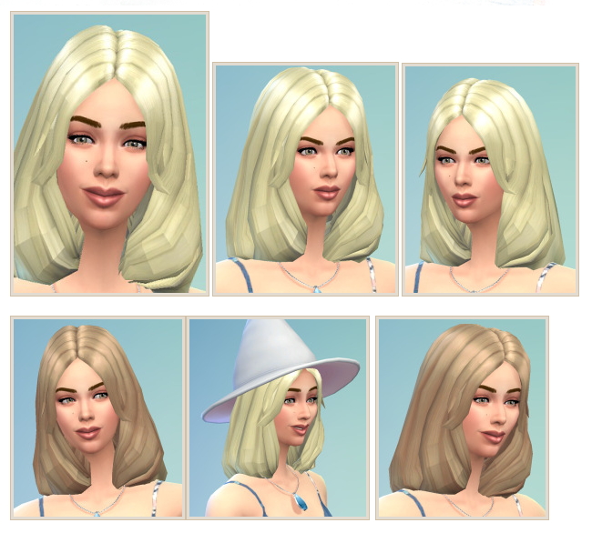 Sims 4 Sunday Hair at Birksches Sims Blog