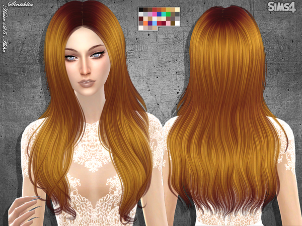 Sims 4 Hair s25 Ashe by Sintiklia at TSR