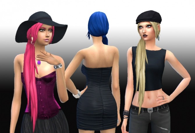 Sims 4 Divergency hair by Kiara at My Stuff