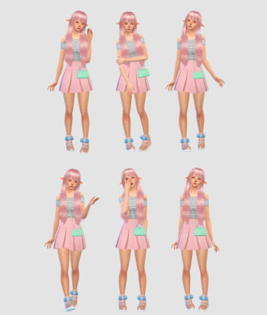 Poses #1 at Rinvalee » Sims 4 Updates