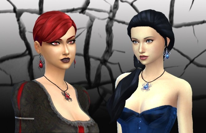 Sims 4 Spider Earrings at My Stuff