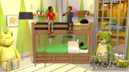 Basic Bunk Bed - Frame Only at DreamCatcherSims4 » Sims 4 Updates