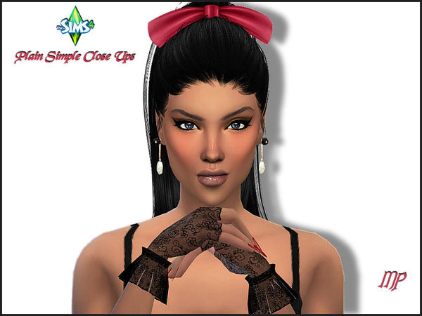 Sims 4 4 Simple Close Ups by MartyP at TSR