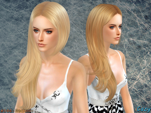Sims 4 Rochelle Hair Conversion by Cazy at TSR