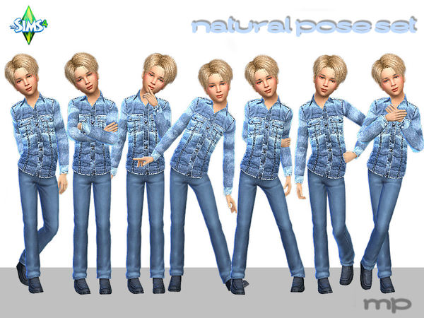 Sims 4 Natural Poses Set at BTB Sims – MartyP