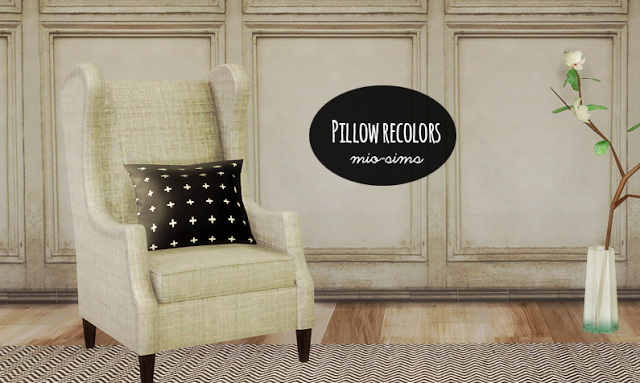 Sims 4 Pillow recolors at MIO