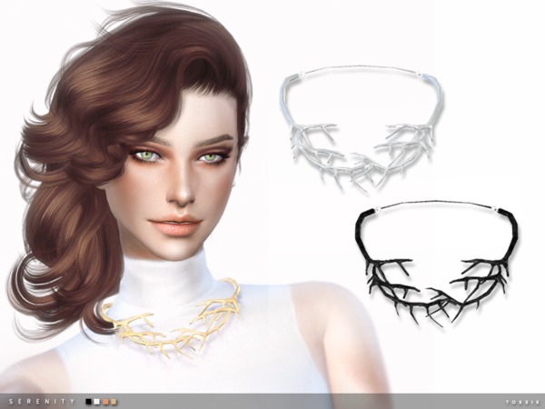 Sims 4 Serenity Necklace by toksik at TSR
