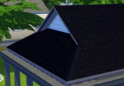 Sims 4 Corrugated and scalloped roofs at Sims 4 Studio