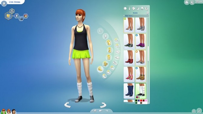 Sims 4 Canvas shoes with baggy socks by Supercalifragilistic at Mod The Sims