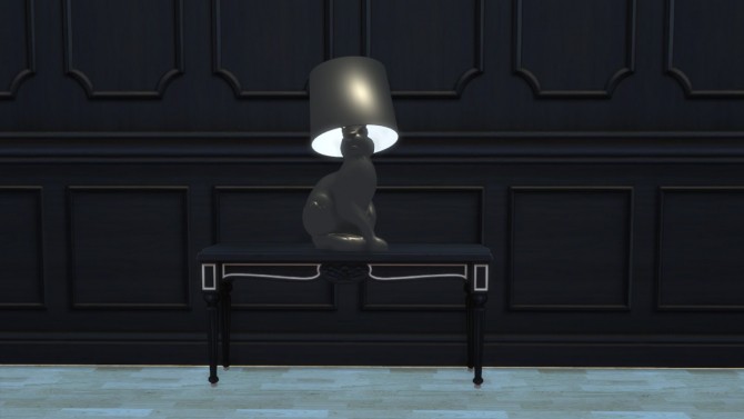 Sims 4 Rabbit Lamp at Meinkatz Creations