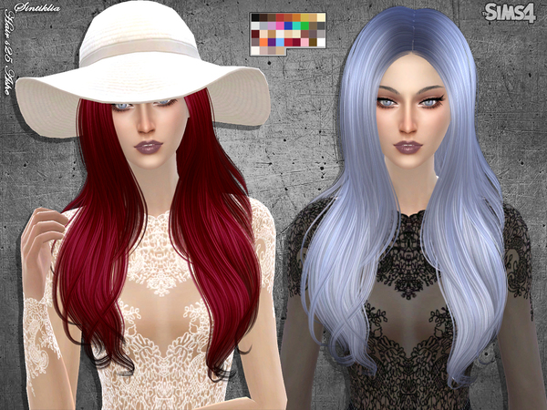 Sims 4 Hair s25 Ashe by Sintiklia at TSR