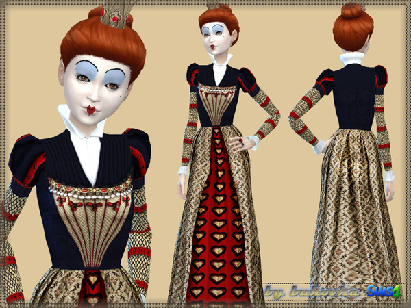 Sims 4 Set Red Queen by bukovka at TSR