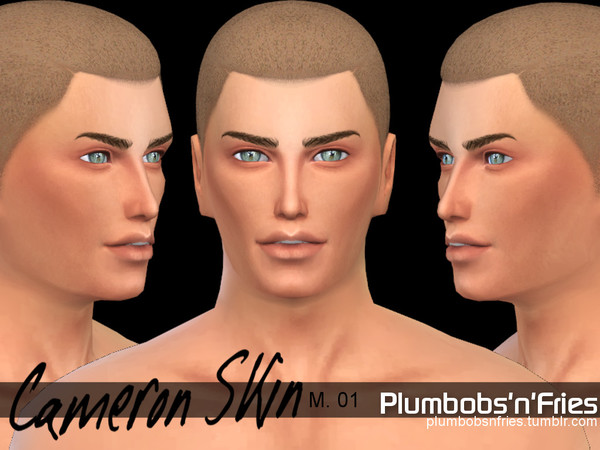 Sims 4 Cameron Skin by Plumbobs n Fries at TSR