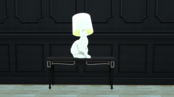 Sims 4 Rabbit Lamp at Meinkatz Creations