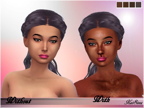 Sims 4 Bronzer Set 4 by KaiSims at TSR