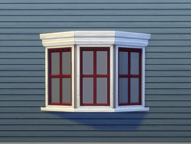 Sims 4 Casement Bay Window by plasticbox at Mod The Sims