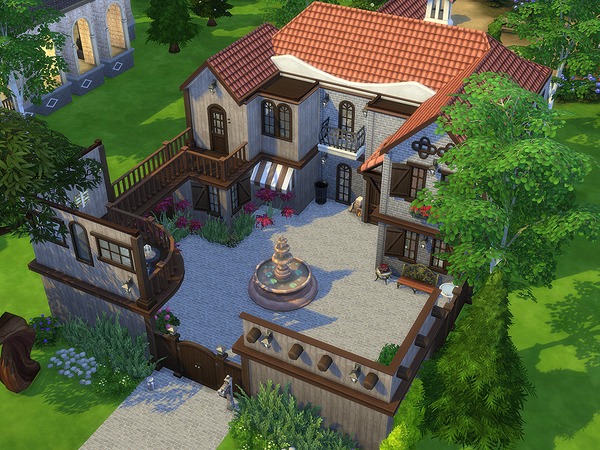 Sims 4 Vicci Estate by Ineliz at TSR
