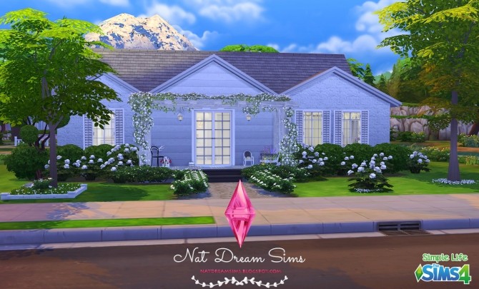 Sims 4 Simple Life house at Nat Dream Sims