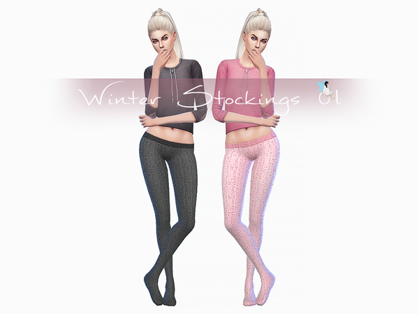Sims 4 Winter Stockings 01 by Ms Blue at TSR
