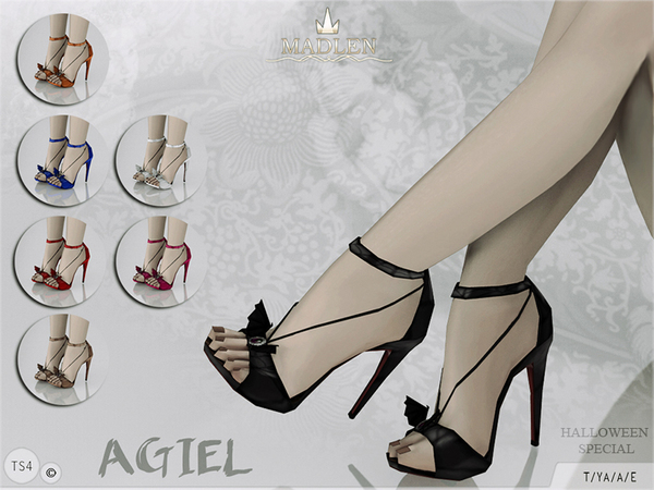 Sims 4 Madlen Agiel Shoes by MJ95 at TSR