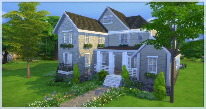 Suburban House by una at Mod The Sims » Sims 4 Updates