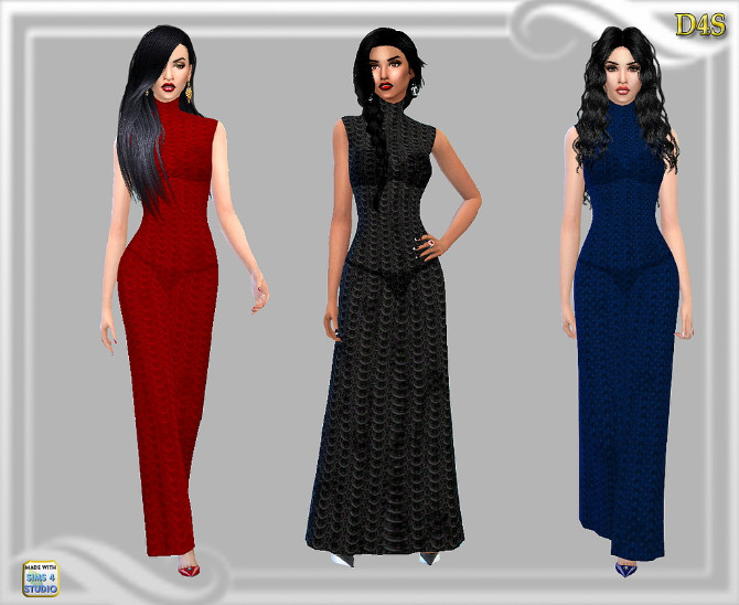Sims 4 Night gown at Dreaming 4 Sims