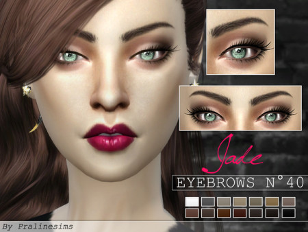 eyebrows sims 4 custom content