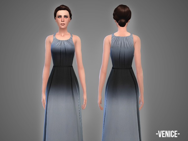 Sims 4 Venice gown by April at TSR