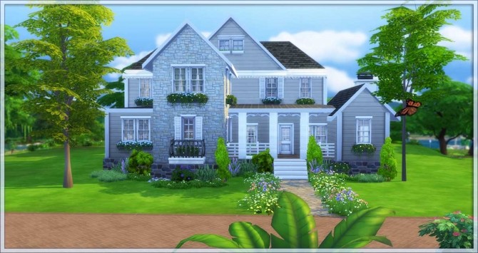Suburban House by una at Mod The Sims » Sims 4 Updates