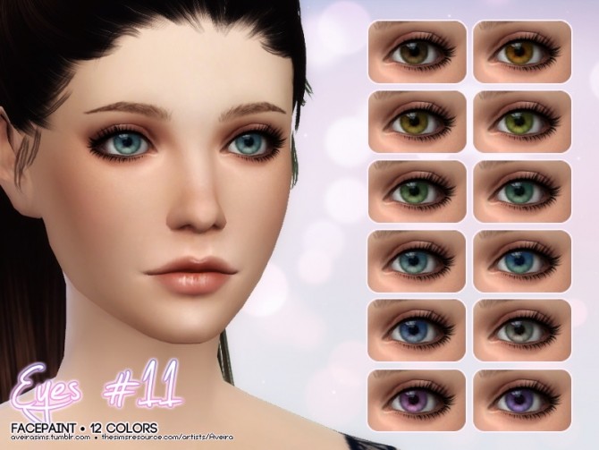 Sims 4 Eyes #11 at Aveira Sims 4
