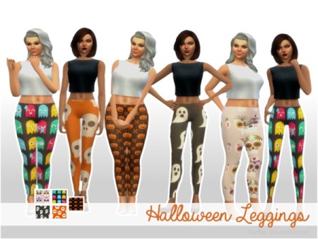 Halloween Leggings by Bliythe at TSR