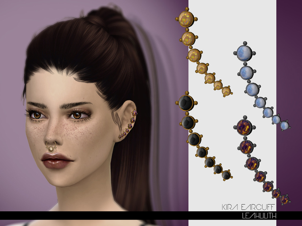 Kira Earcuff by LeahLilith at TSR » Sims 4 Updates