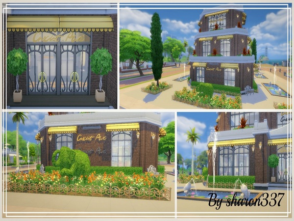 Sims 4 Magnolia Shopping Centre by sharon337 at TSR