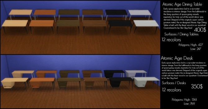 Sims 4 TS2 to TS4 Atomic Set by Elias943 at Mod The Sims