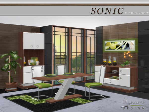 Sims 4 Sonic Dining Room by NynaeveDesign at TSR
