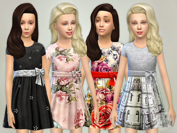 Sims 4 Designer Dresses Collection P04 by lillka at TSR