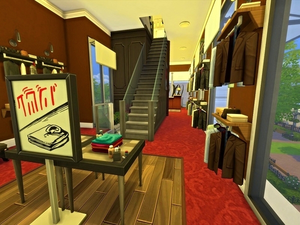 Sims 4 Passarella Boutique by casmar at TSR