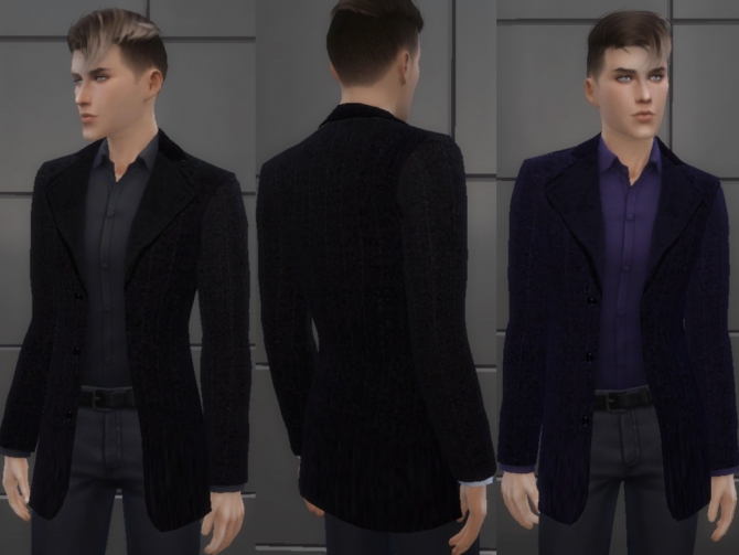 Coat for males at Tatyana Name » Sims 4 Updates