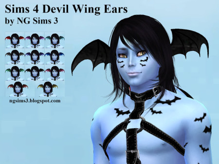 Devil Wing Ears at NG Sims3