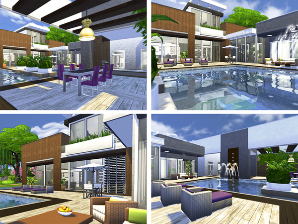 Sims 4 Fabian house by Rirann at TSR